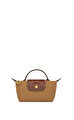 Longchamp Le Pliage Original Kahverengi Pouch Saplı Çanta