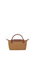 Longchamp Le Pliage Original Kahverengi Pouch Saplı Çanta