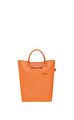 Longchamp Le Pliage Green Turuncu El Çantası M 