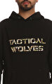 Tactical Wolves Siyah Hoodie