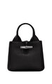 Longchamp Le Roseau Siyah El Çantası XS