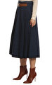 New İn Lacivert Etek