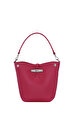 Longchamp Le Roseau Fuşya Bucket Çanta XS