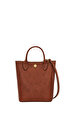 Longchamp Epure Kahverengi El Çantası XS