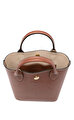 Longchamp Epure Kahverengi El Çantası XS