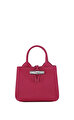 Longchamp Le Roseau Fuşya El Çantası XS