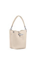 Longchamp Le Roseau Pudra Rengi Bucket Çanta XS