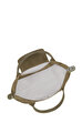 Longchamp Le Pliage Green Kahverengi El Çantası S