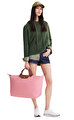Longchamp Le Pliage Original Pembe Seyahat Çantası L