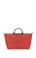 Longchamp Le Pliage Original Kırmızı Seyahat Çantası L