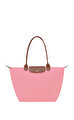 Longchamp Le Pliage Original Pembe Omuz Çantası L