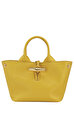 Longchamp Le Roseau Sarı El Çantası XS