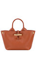 Longchamp Le Roseau Kahverengi El Çantası XS