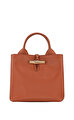 Longchamp Le Roseau Kahverengi El Çantası S