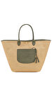 Longchamp Le Pliage Enginar Yeşili Sepet Çanta L