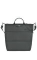 Longchamp Le Pliage Green Genişletilebilir Koyu Gri Seyahat Çantası