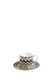 Missoni Zig Zag Siyah Gold 6 Kişilik Türk Kahvesi Fincan ve Tabağı