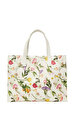 İkonik Floral Desenli Küçük Çanta