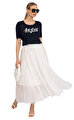 Christina Paris Beyaz Etek