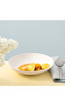 Fleur Soleil Turuncu Porselen Çukur Tabak 24 cm