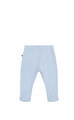 Ayaklı Triko Mavi Pantolon