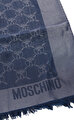 Moschino Mavi Şal