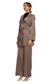 Jamila Sarah Kahverengi Trençkot