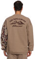 Les Benjamins Bej Sweatshirt