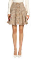 Kadın Adelina Boucle Clarise Renkli Mini Etek