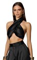 Nookie Siyah Crop Top