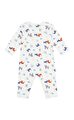 Ayaksız Köpek Baskılı Pamuklu Bebek Pijama Tulum