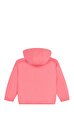 Kapüşonlu Rüzgar Geçirmez Pembe Mont