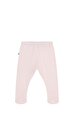 Ayaklı Triko Pudra Pantolon