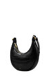 Siyah Carly Vegan Deri Omuz Çantası