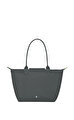 Le Pliage Green Gri Kol Çantası L