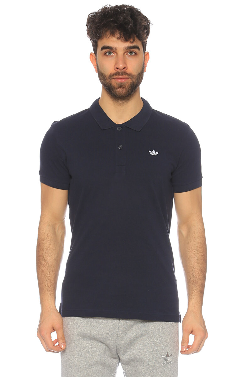 adidas originals Erkek Lacivert Polo T Shirt ADIAO0243 NAVY
