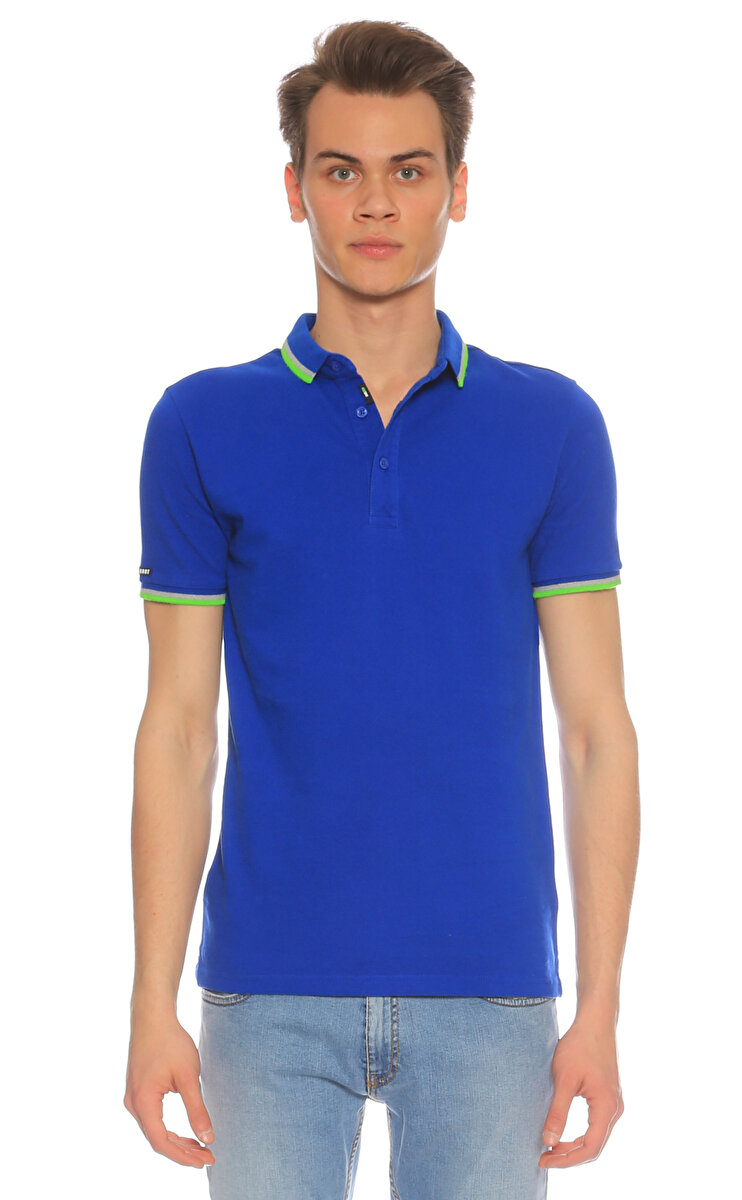Superdry polo blauw 2025