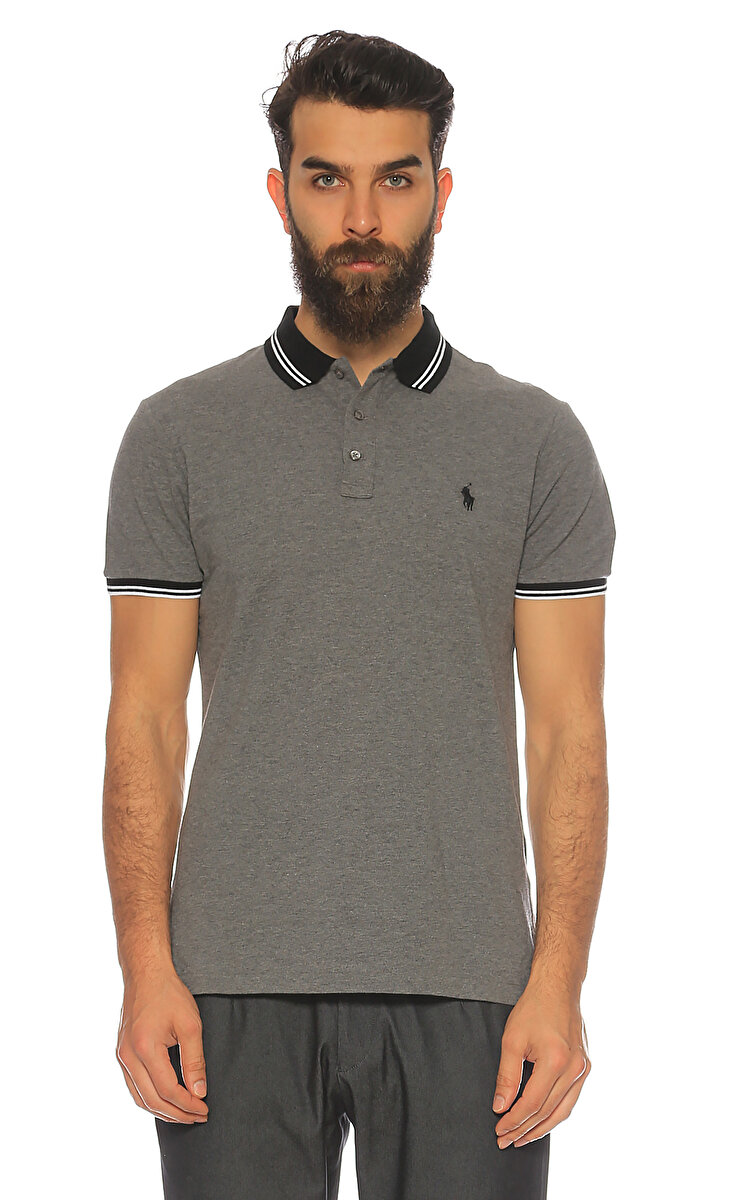 Polo Ralph Lauren Erkek Gri Polo T Shirt RLLA12XZFX7XYFWNGREY GREY