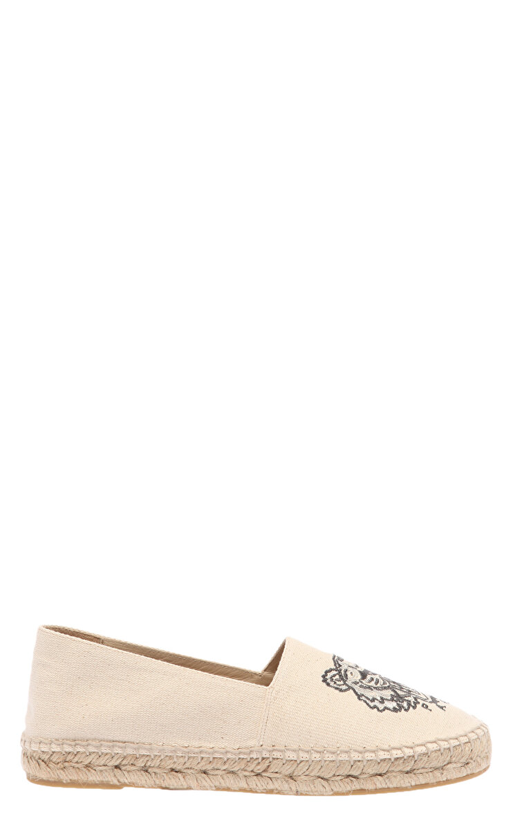 Espadrilles Kenzo 60 Off Gold Kenzo Kadın Bej Espadril  KNZ2ES180-F5005-BEIGE Brandroom
