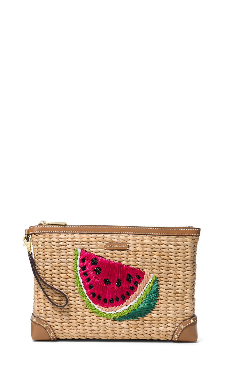 Michael kors malibu clutch top