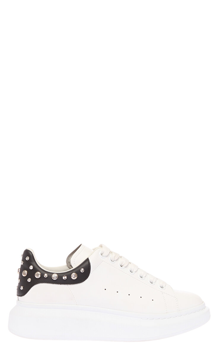 Alexander McQueen Erkek Sneakers AMQM485246WHGP59061 White Black