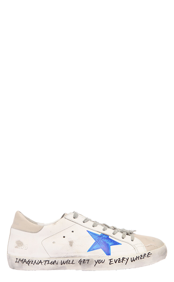 Golden Goose Deluxe Brand Erkek Beyaz Spor Ayakkabı 462872 Brandroom