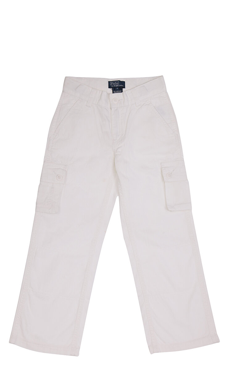 Ralph Lauren Junior Erkek Cocuk Beyaz Pantolon 484729 Brandroom