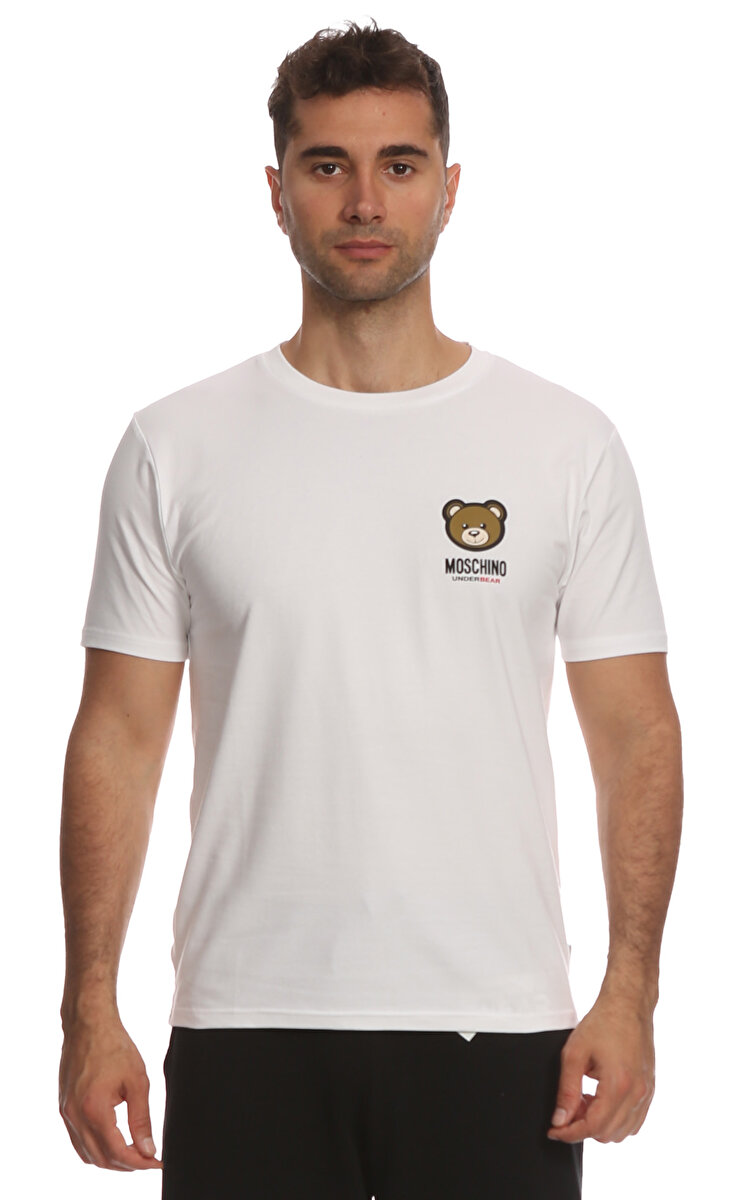 T shirt moschino bianca 2025