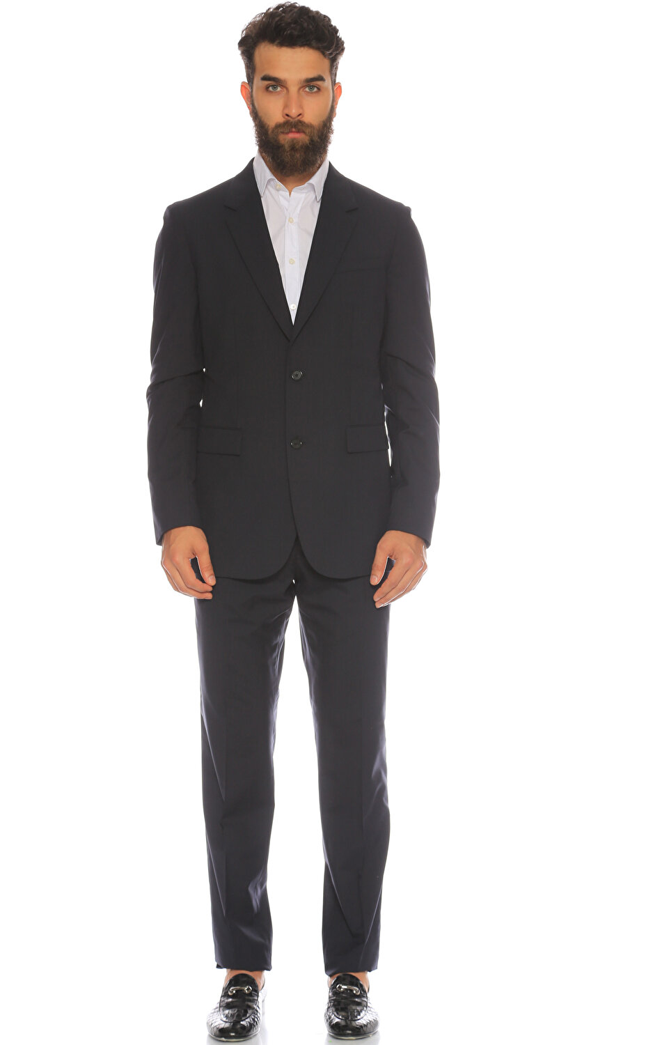 Jil Sander Erkek Lacivert Takim Elbise Jil235202210800410 Navy Brandroom