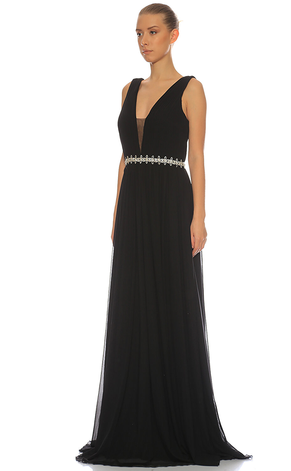 Jovani Kadin Siyah Gece Elbisesi Jvnjvn47776bla Black Brandroom