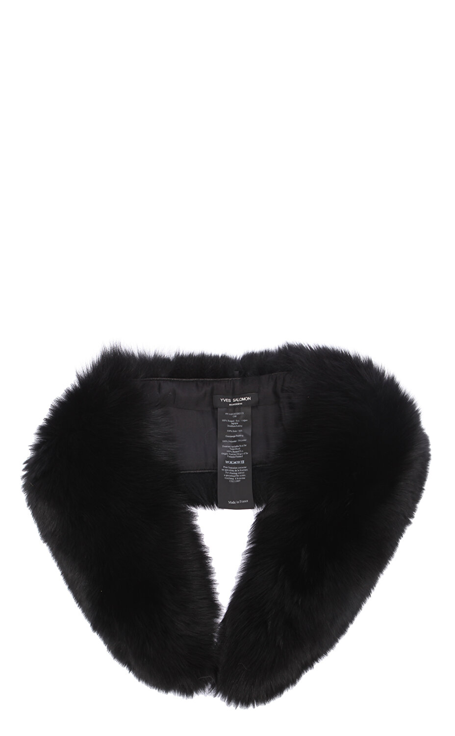Yves Salomon Kadin Siyah Kurk Etol Yvswaa019xxrdxxc99 Black Brandroom