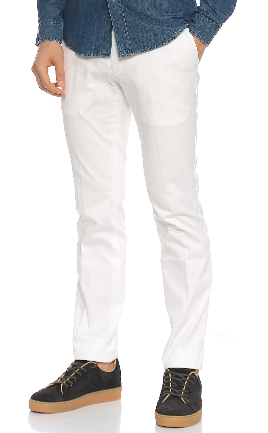 Ralph Lauren Blue Label Erkek Beyaz Pantolon Rlla20pe44ccr361whit White Brandroom