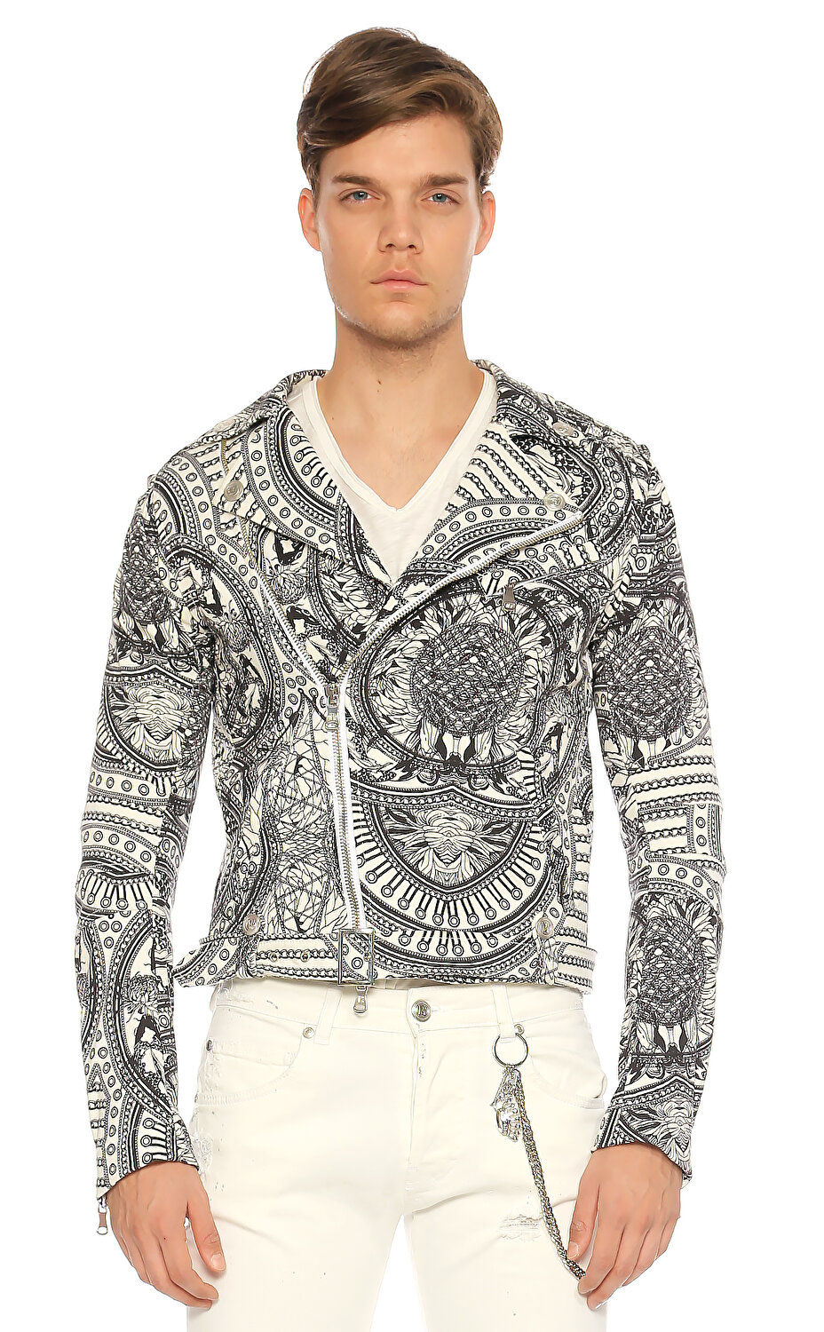Pierre Balmain Erkek Esofman Ustu Pirhp78204jb8293999 Blackwhite Brandroom
