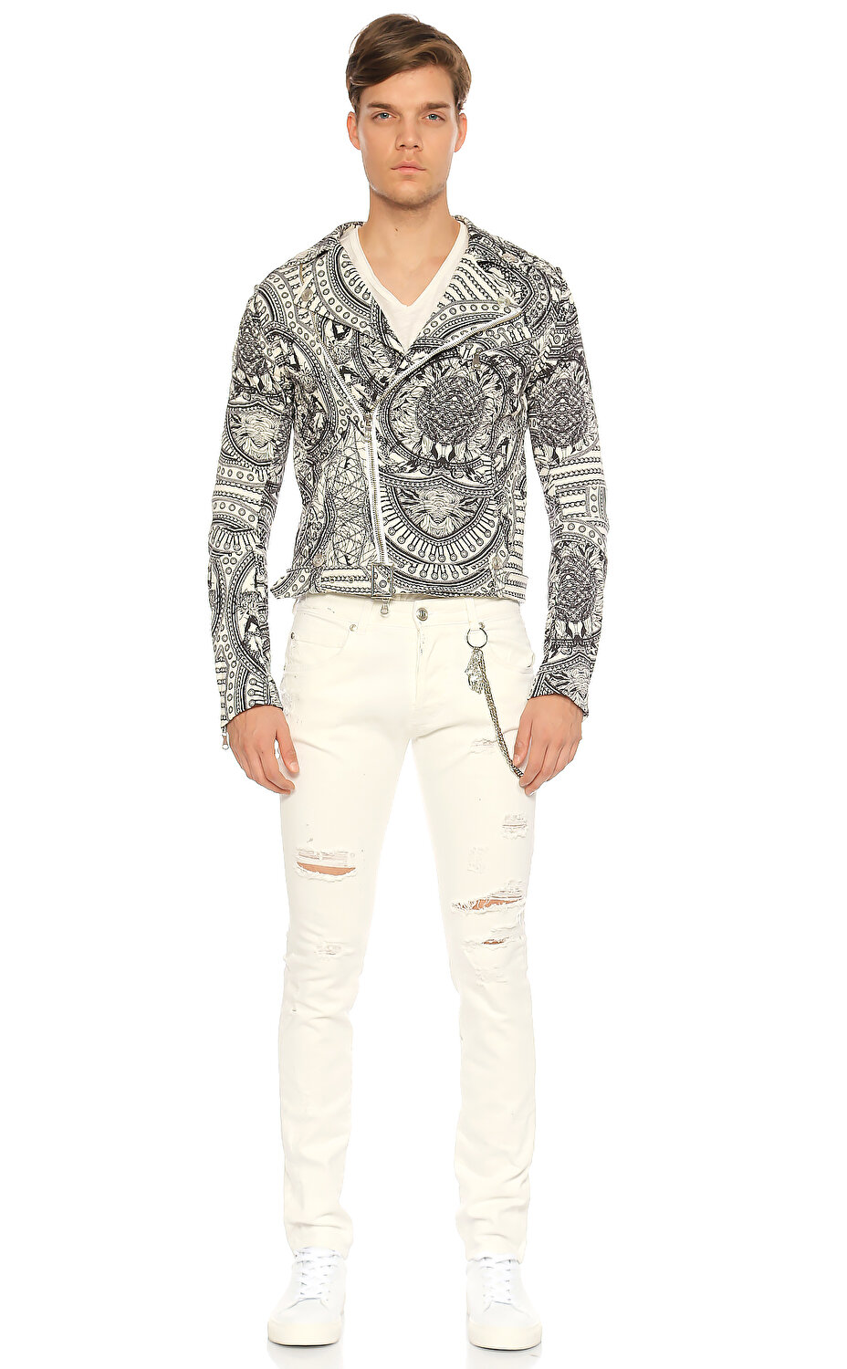 Pierre Balmain Erkek Esofman Ustu Pirhp78204jb8293999 Blackwhite Brandroom
